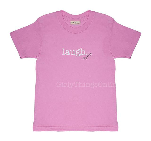 Laugh Inspired Tee - Pink