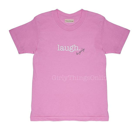 Laugh Inspired Tee - Pink