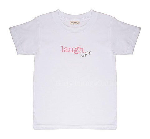 Laugh Inspired Tee - White